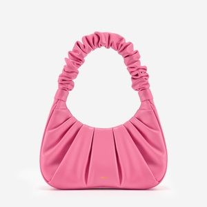 JW PEI Gabbi Ruched Shoulder Bag in Pink